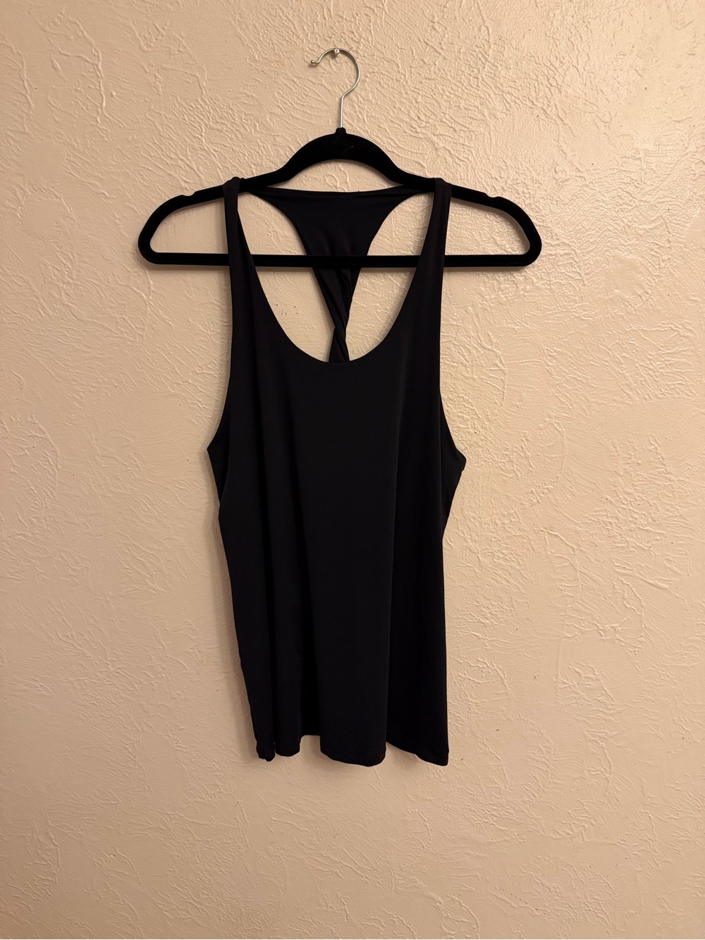 ALO Yoga Black Racerback Tank